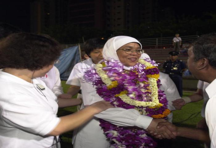 Presiden Perempuan Pertama Singapura